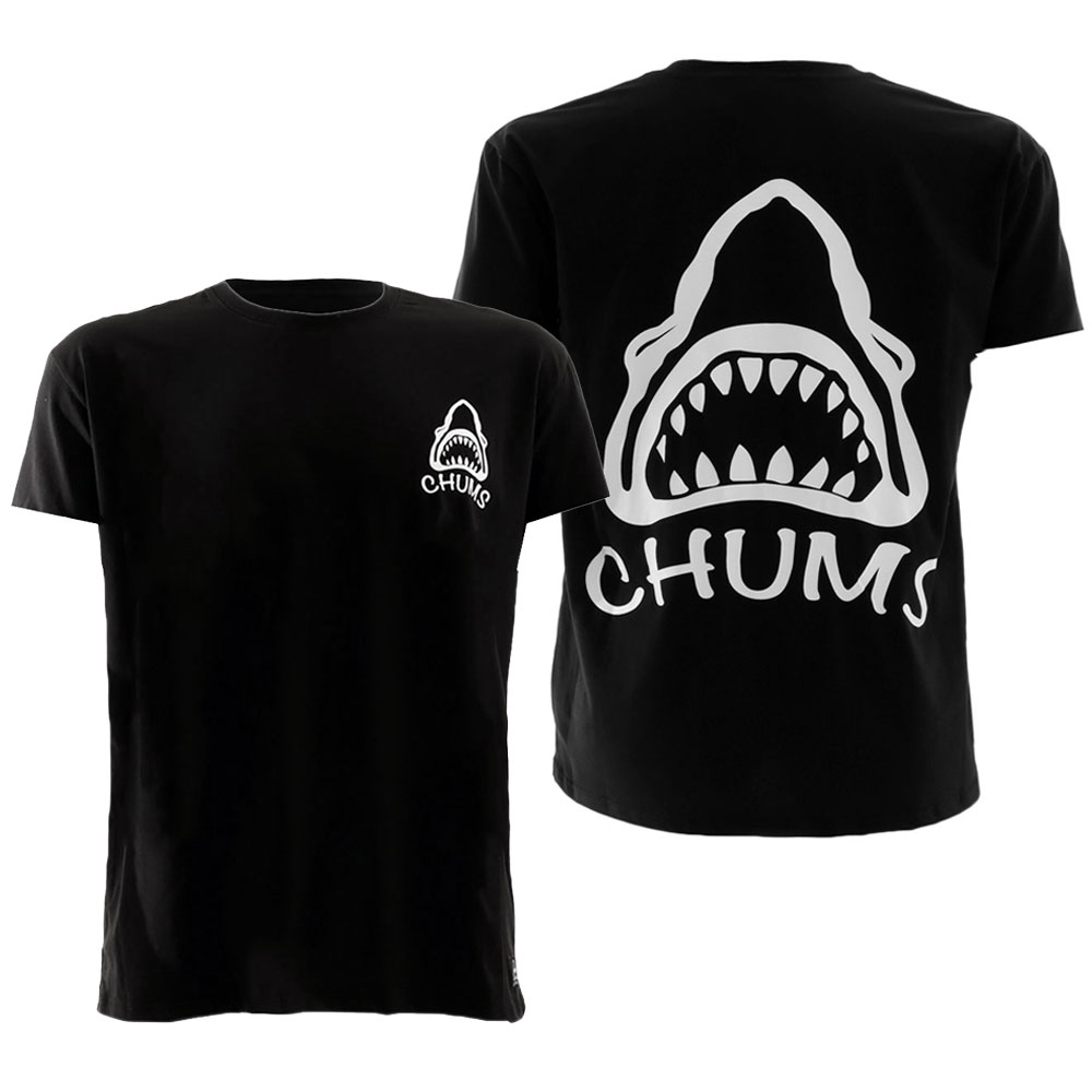 The Chums OG Shark T-Shirt Black L