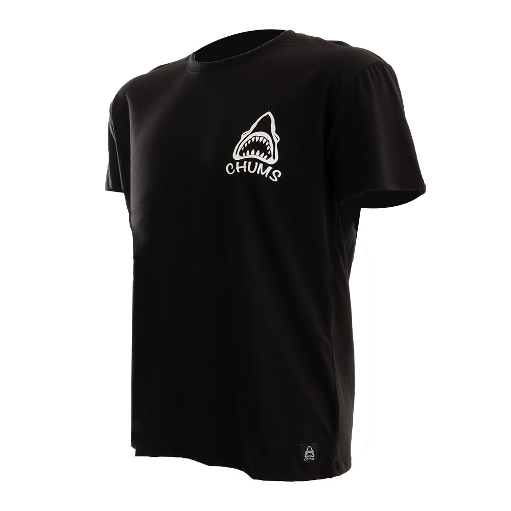 The Chums OG Shark T-Shirt Black L