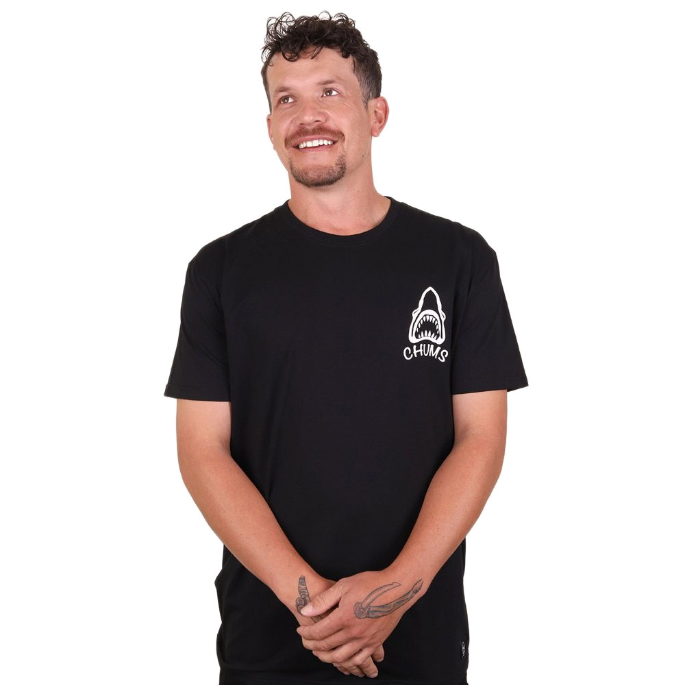 The Chums OG Shark T-Shirt Black XL