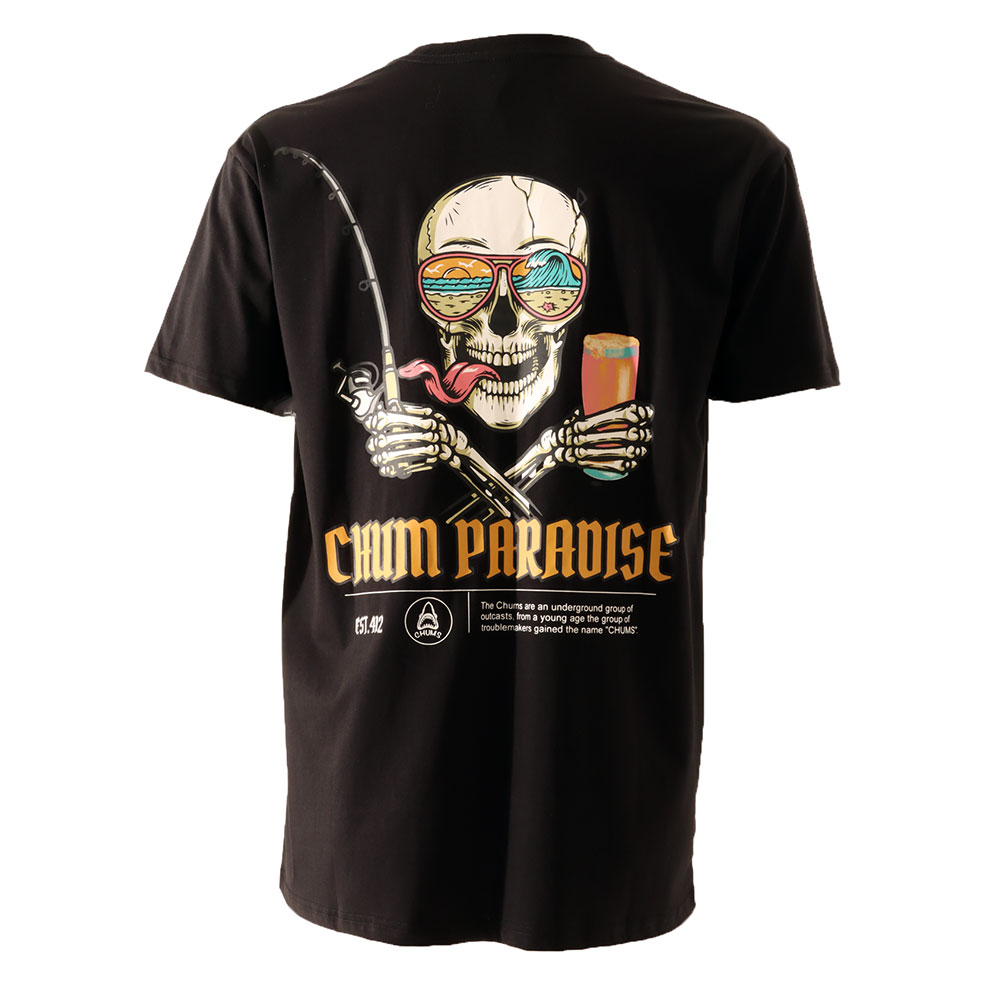 The Chums Paradise T-Shirt Black M