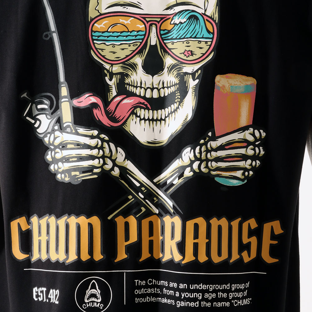The Chums Paradise T-Shirt Black M