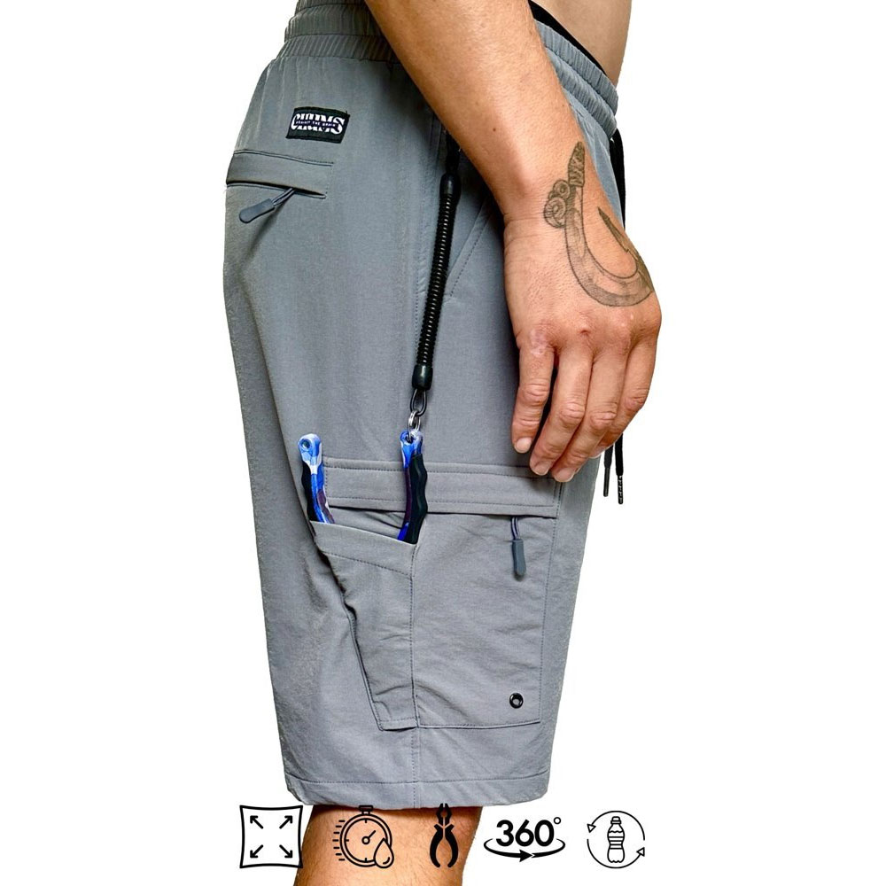 The Chums Reef Gangster 4-Way Stretch Board Shorts L