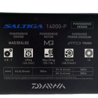 Daiwa 25 Saltiga G 14000-P Spinning Reel Thumbnail Daiwa 25 Saltiga G 14000-P Spinning Reel