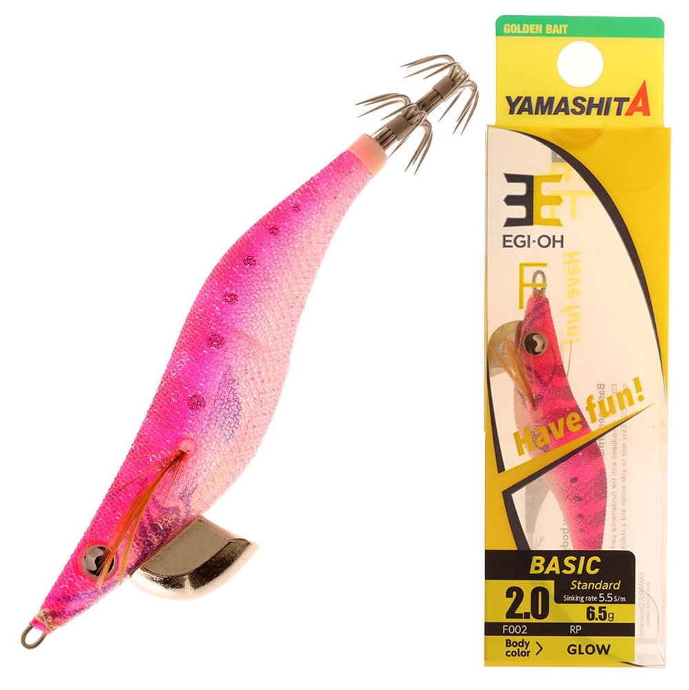 Yamashita EGI-OH F Squid Jig 2.0 60mm La-Me Pink