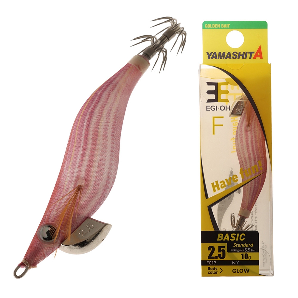 Yamashita EGI-OH F Squid Jig 2.0 60mm Natural Pink