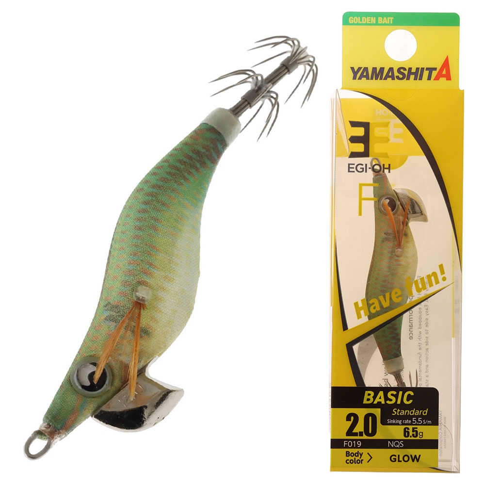 Yamashita EGI-OH F Squid Jig 2.0 60mm Natural Slimey