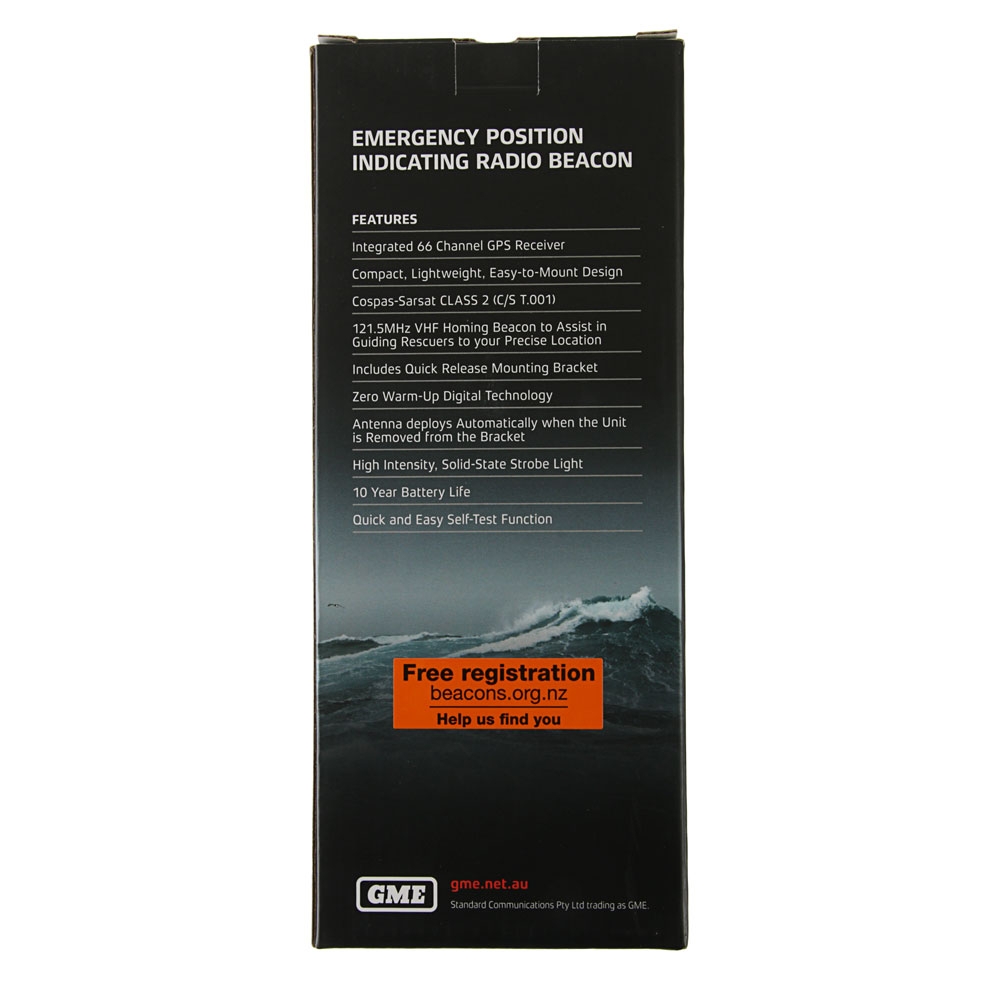 GME MT600G EPIRB with GPS and Strobe Light