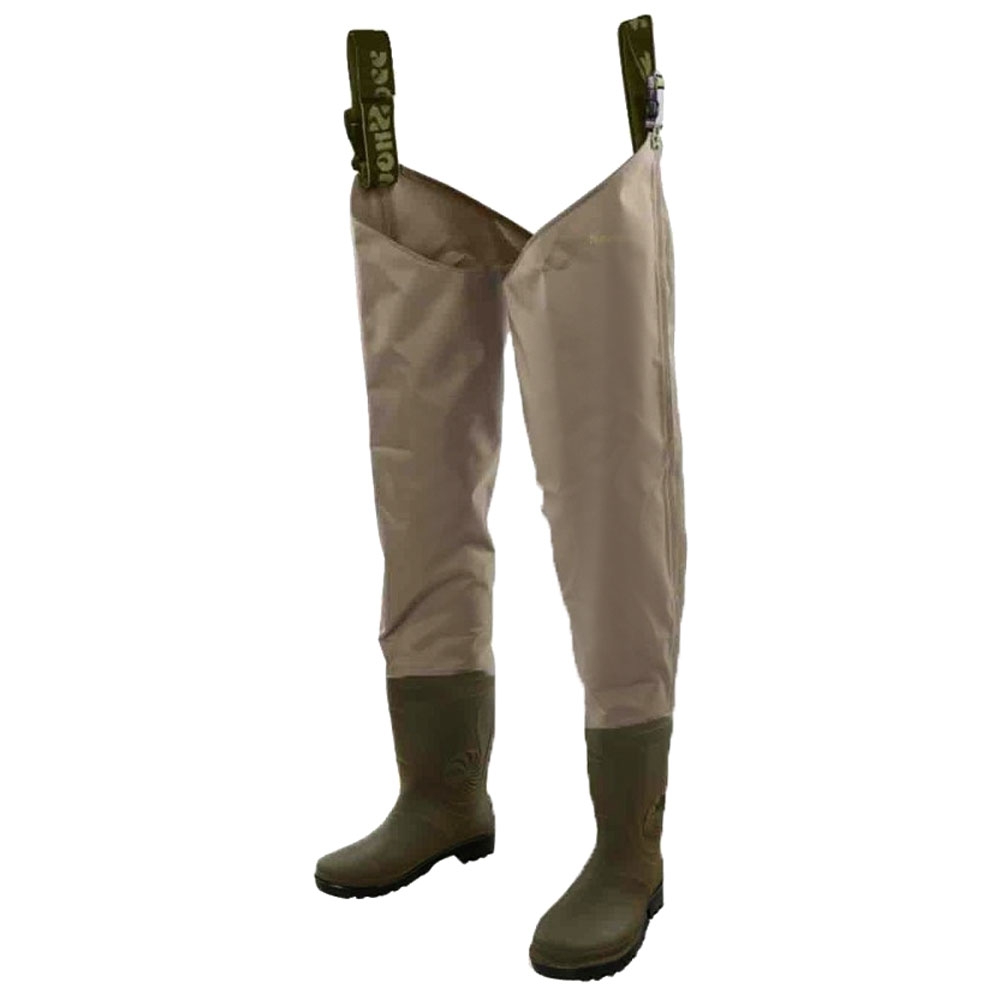 Snowbee 210D Nylon Thigh Waders Size 12