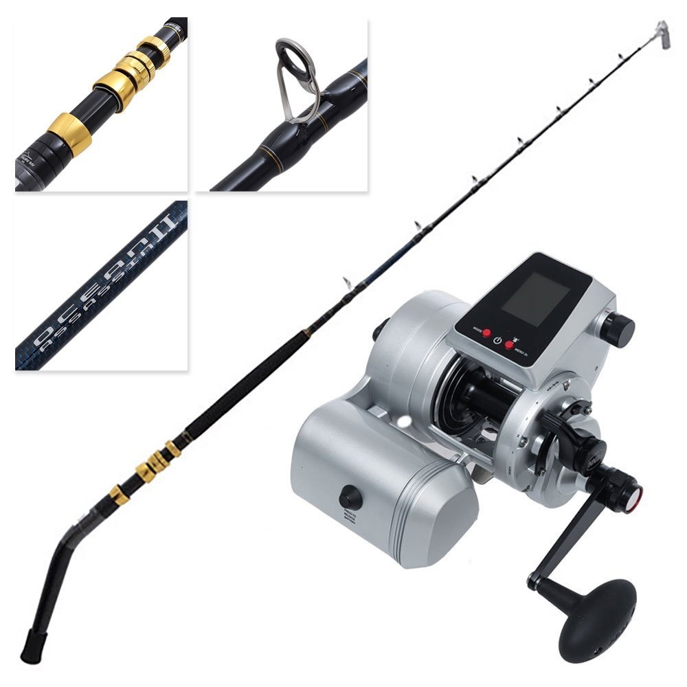 PENN Fathom 50 Ocean Assassin II Electric Deep Drop Package 5ft 10in PE5-8 2pc