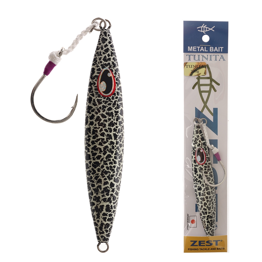 Zest Tunita Jig 200g Black Crackle