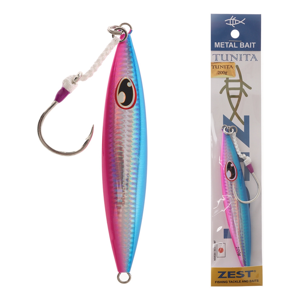 Zest Tunita Jig 200g Blue Pink