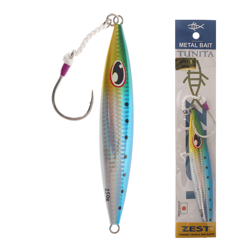 Zest Tunita Jig 250g Blue Sardine