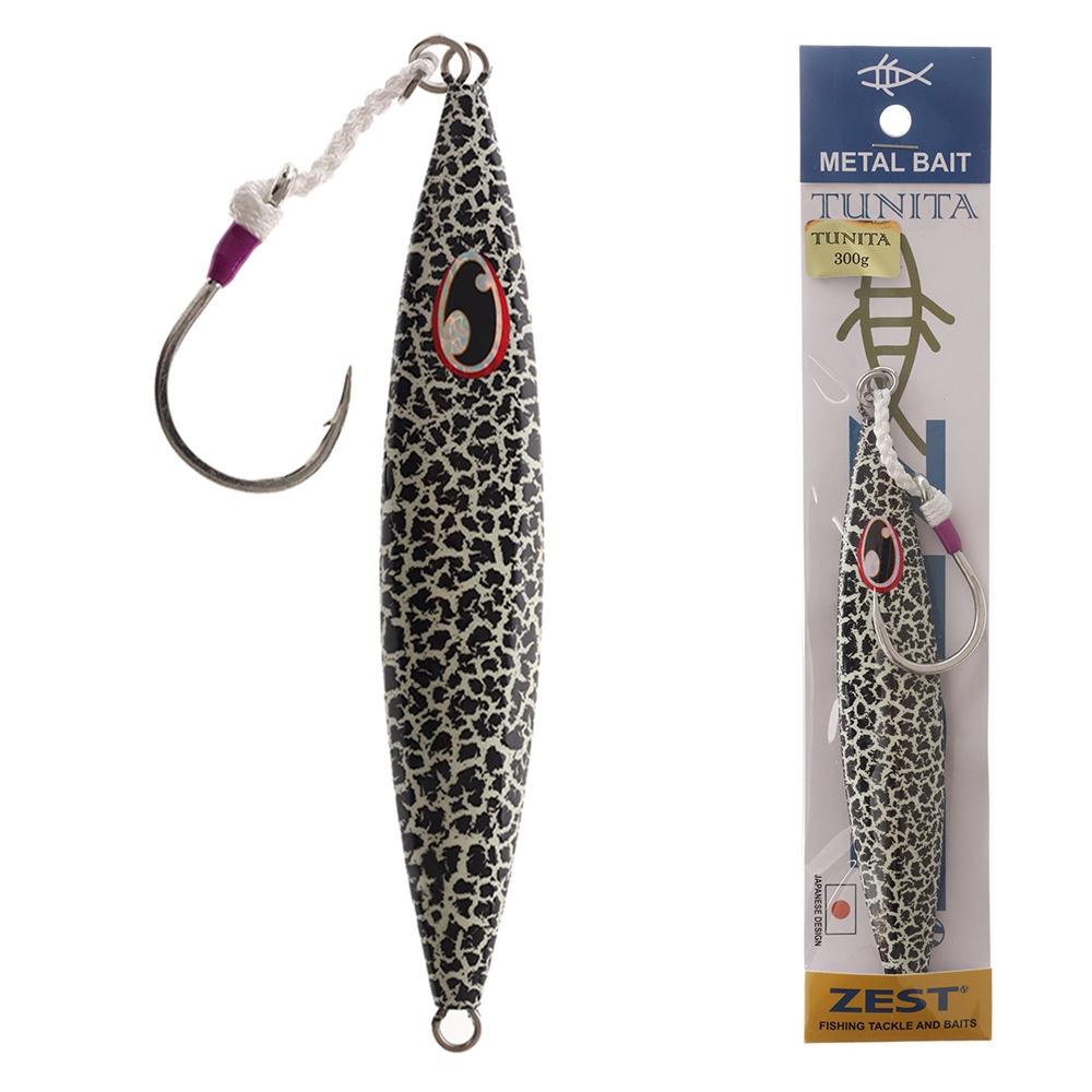 Zest Tunita Jig 300g Black Crackle