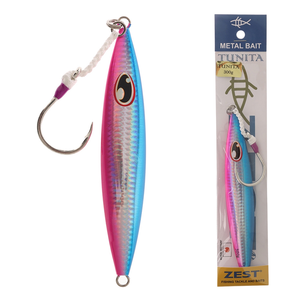 Zest Tunita Jig 300g Blue Pink