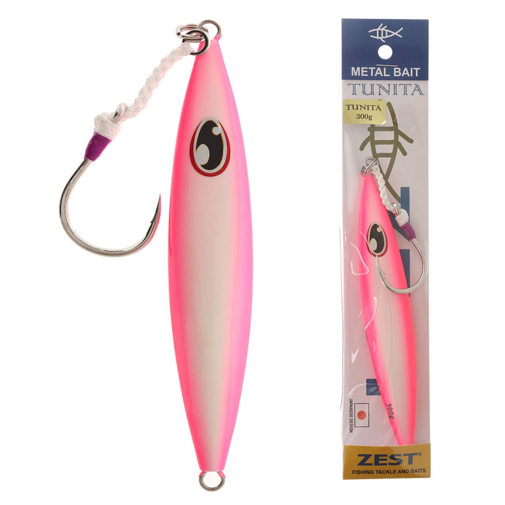 Zest Tunita Jig 300g Lumo Pink