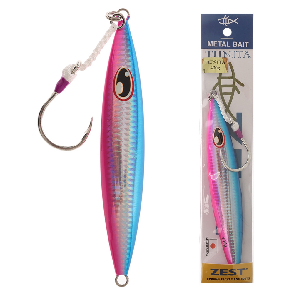 Zest Tunita Jig 400g Blue Pink