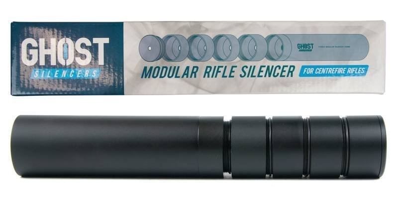 Ghost Modular Baffle Silencer .22 Cal M14x1