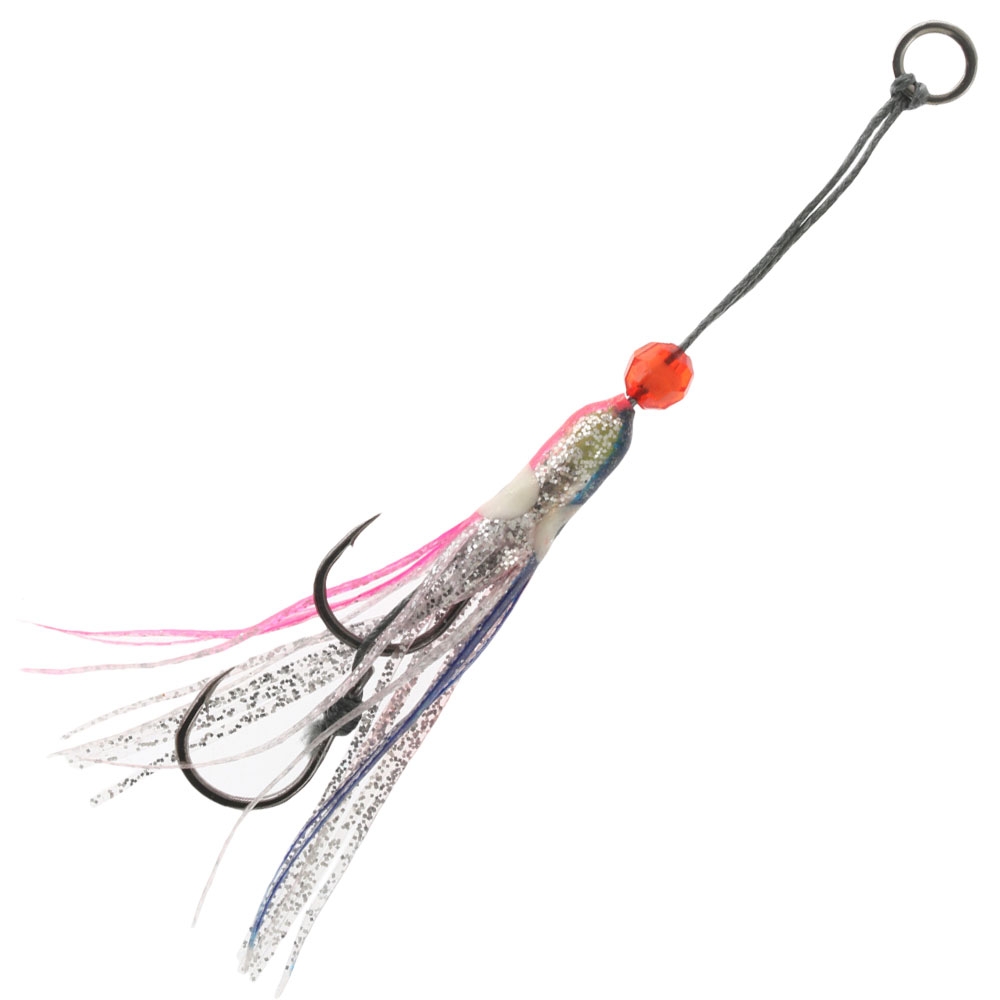 Ocean Angler Jitterbug Replacement Assist Rigs Blue Silver Size 2.5 Qty 1