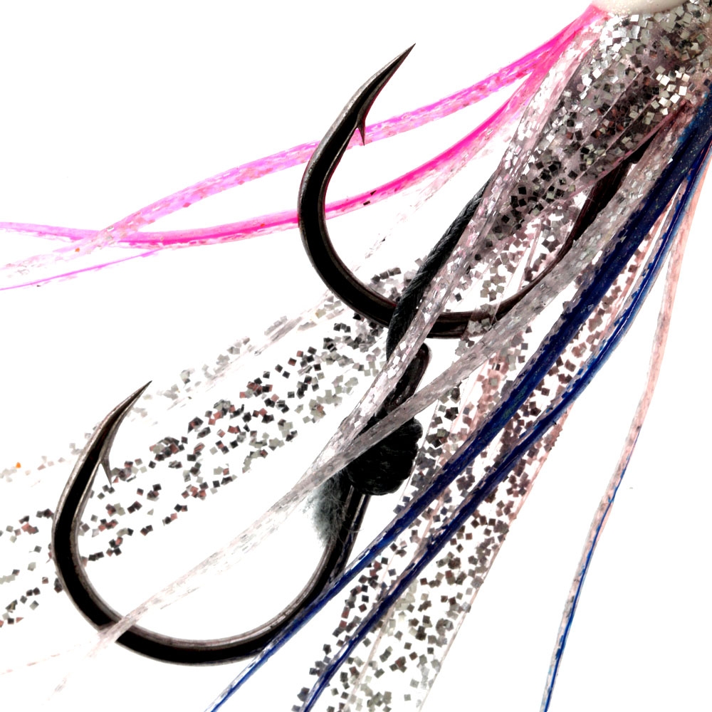 Ocean Angler Jitterbug Replacement Assist Rigs Blue Silver Size 2.5 Qty 1