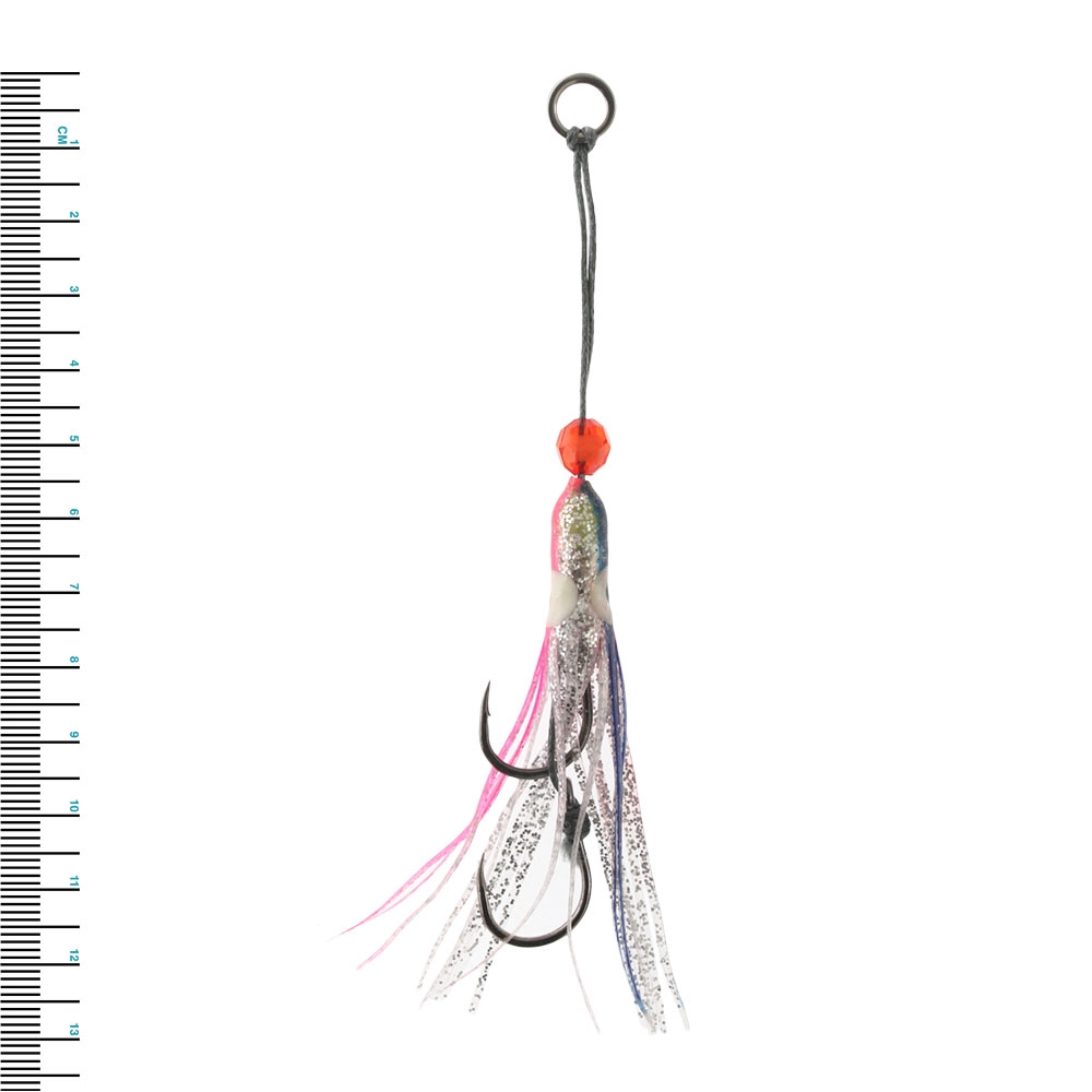 Ocean Angler Jitterbug Replacement Assist Rigs Blue Silver Size 2.5 Qty 1