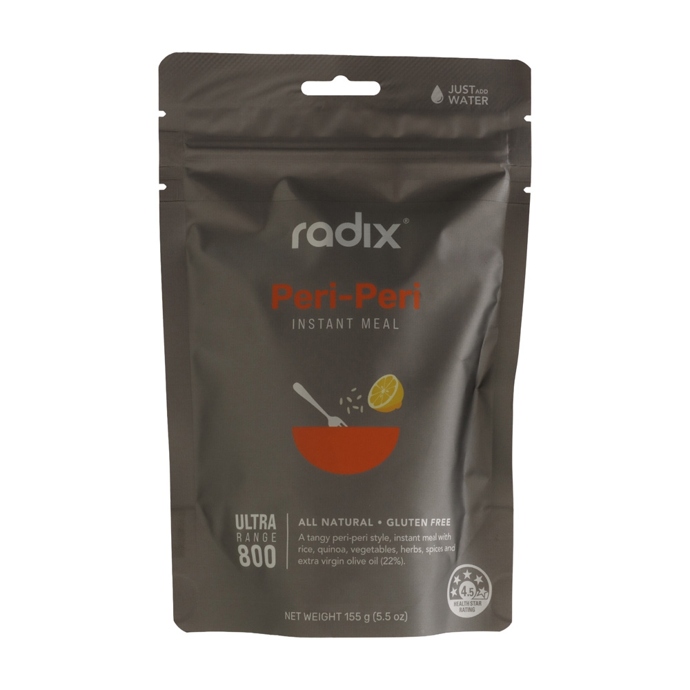Radix Ultra V9 Freeze Dried Instant Meal 800kcal Peri-Peri 155g