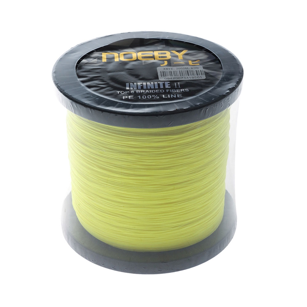 NOEBY Infinite II X8 PE Braid Yellow 2000m 80lb