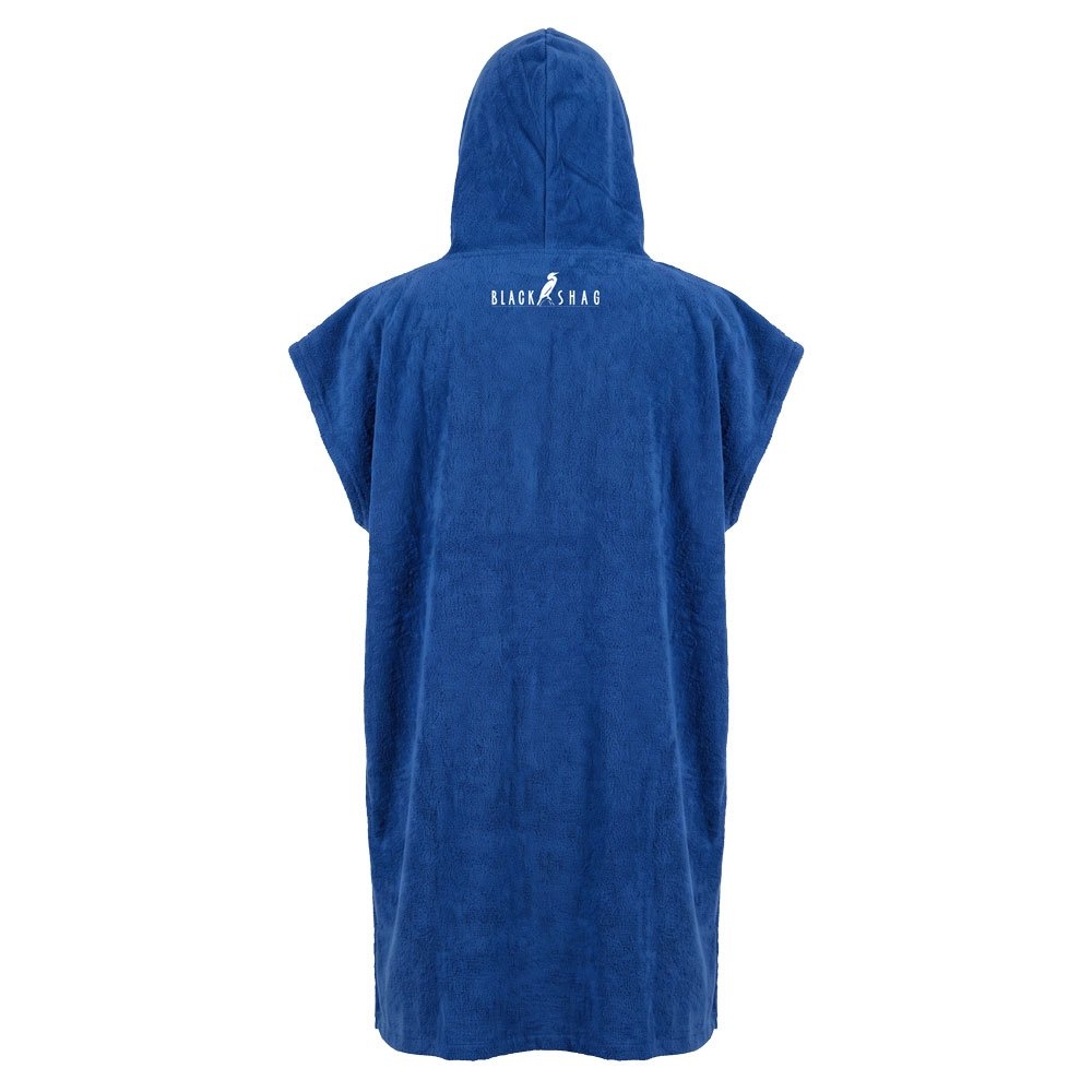 Black Shag Cotton Hooded Towel