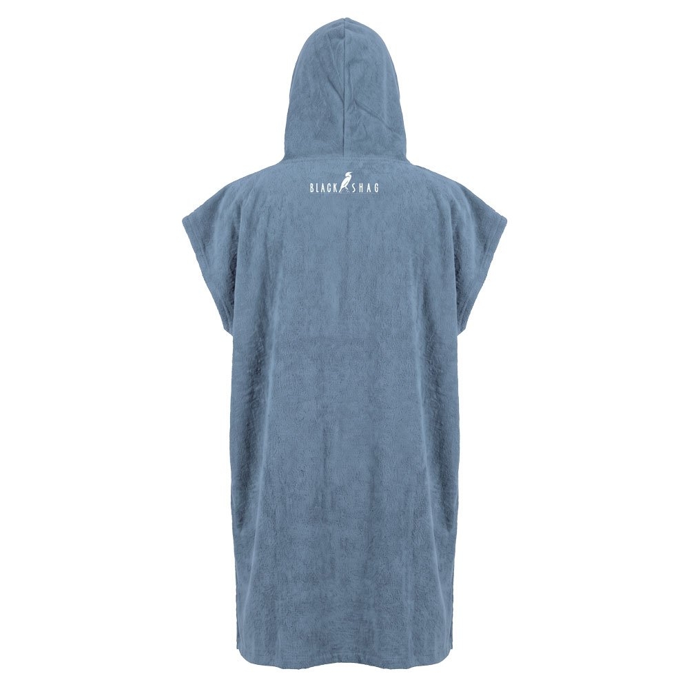 Black Shag Cotton Hooded Towel