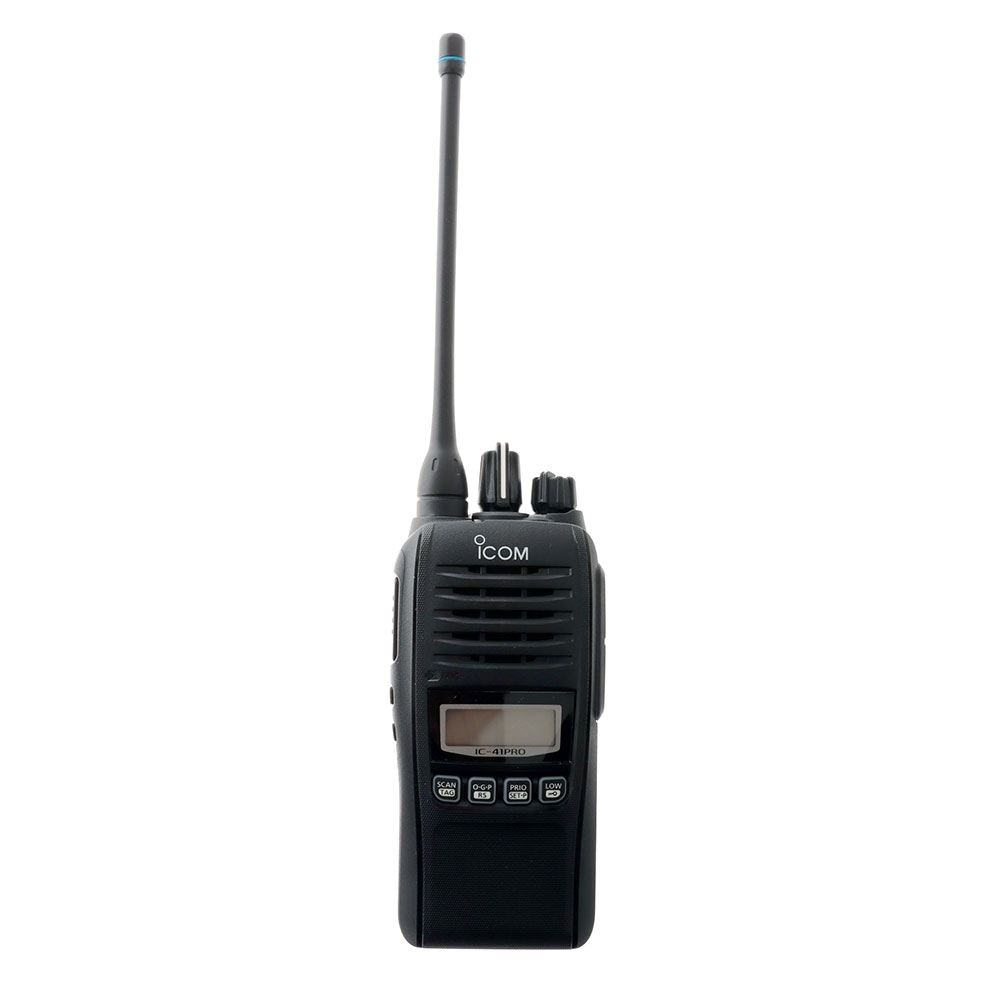 Icom IC-41PRO Waterproof Handheld UHF Radio 5W Black