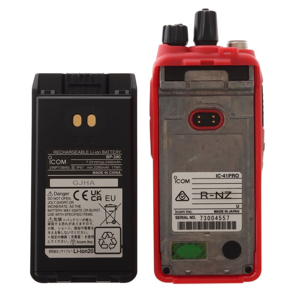 Icom IC-41PRO Waterproof Handheld UHF Radio 5W