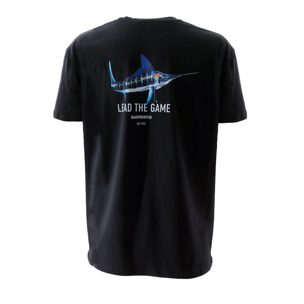 Shimano Lead The Game Mens T-Shirt Marlin