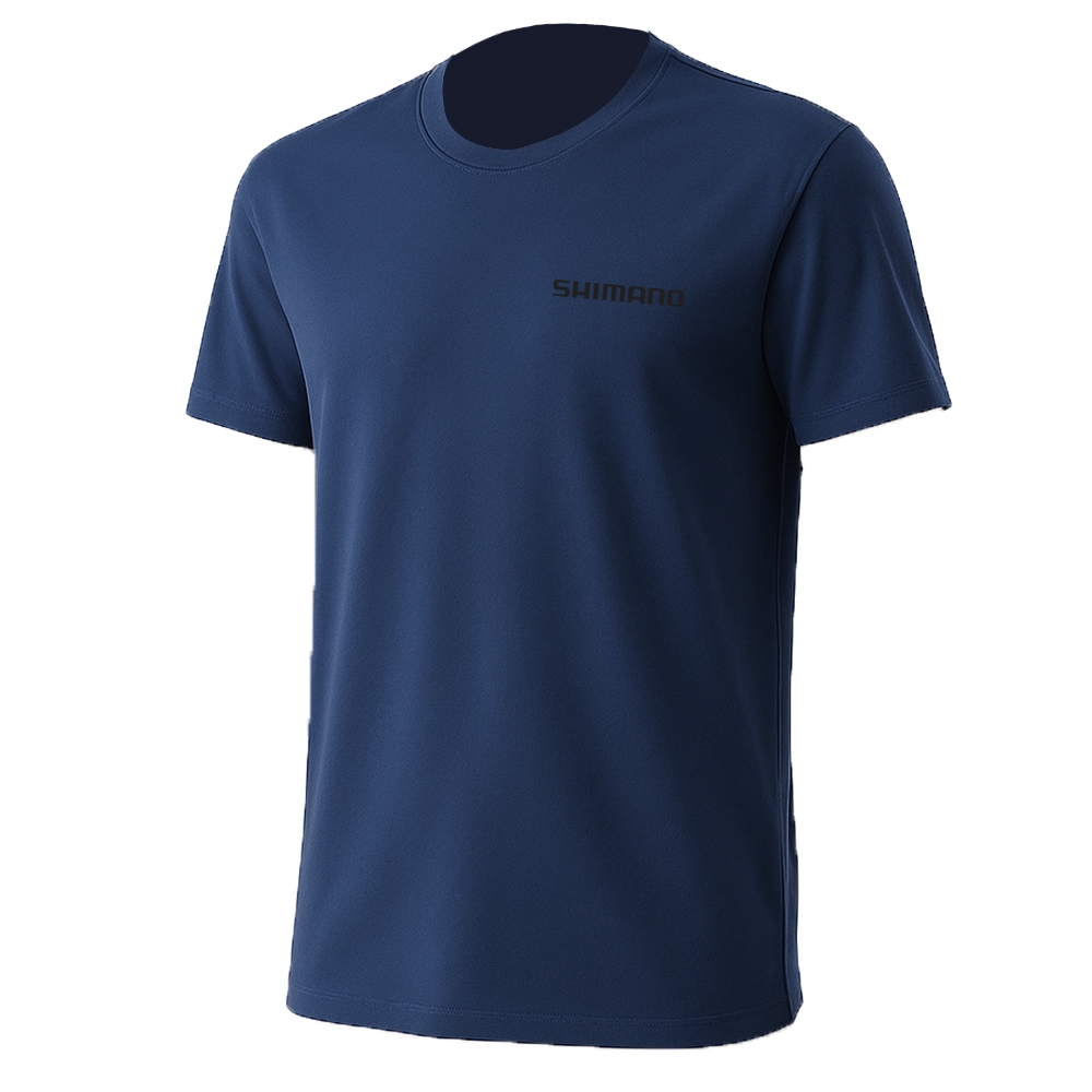Shimano Tri Colour Snapper T-Shirt Navy L