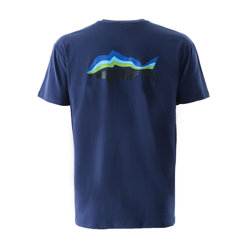 Shimano Tri Colour Snapper T-Shirt Navy L