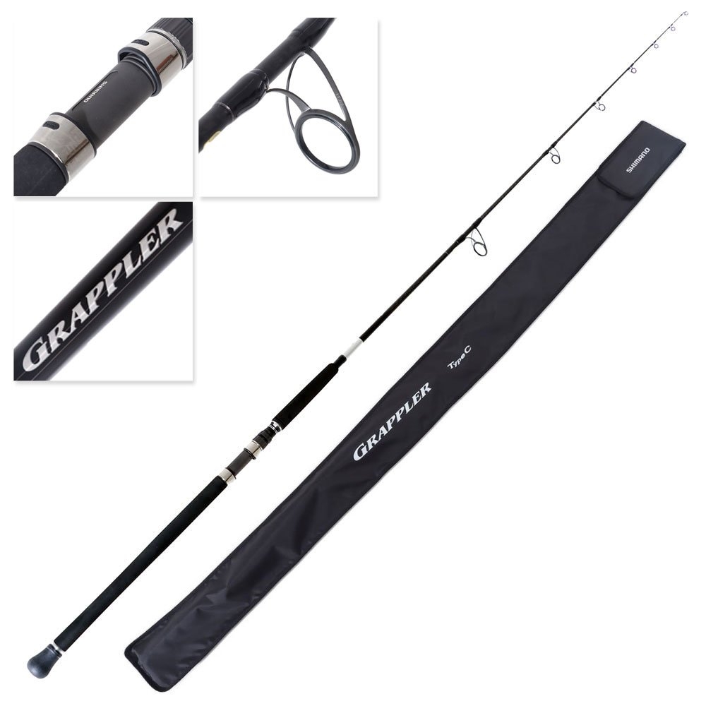 Shimano 25 Grappler Type C S82MH Topwater Spin Rod 8ft 2in PE6 130g 2pc