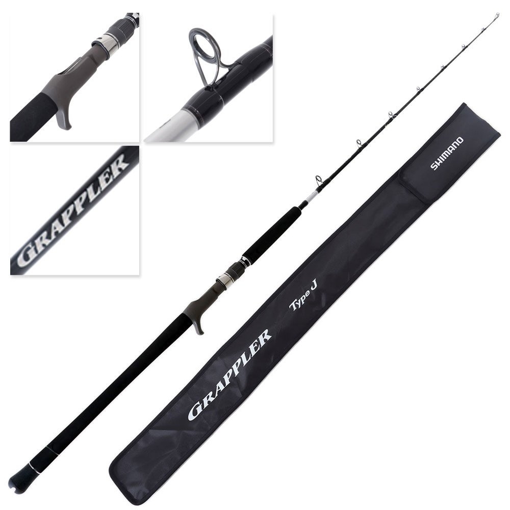 Shimano 25 Grappler Type J B566 OH Jig Rod 5ft 6in PE6 300g 2pc