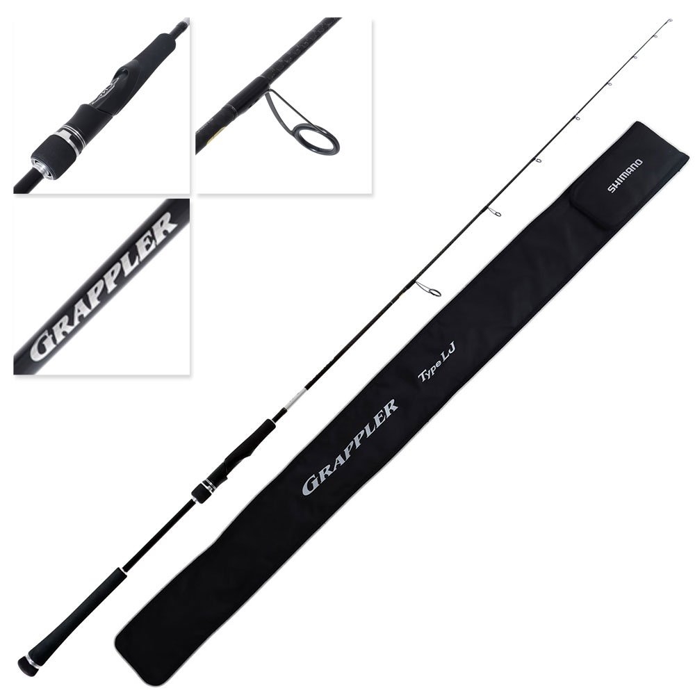 Shimano 25 Grappler Type LJ S633 Light Jig Spin Rod 6ft 3in PE2 50-180g 2pc