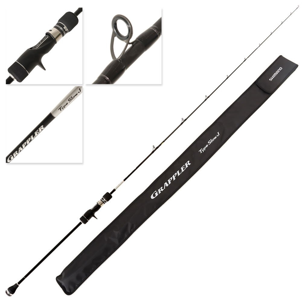 Shimano 25 Grappler Type SJ B663 Slow Jig OH Rod 6ft 6in PE2.5 260g 2pc