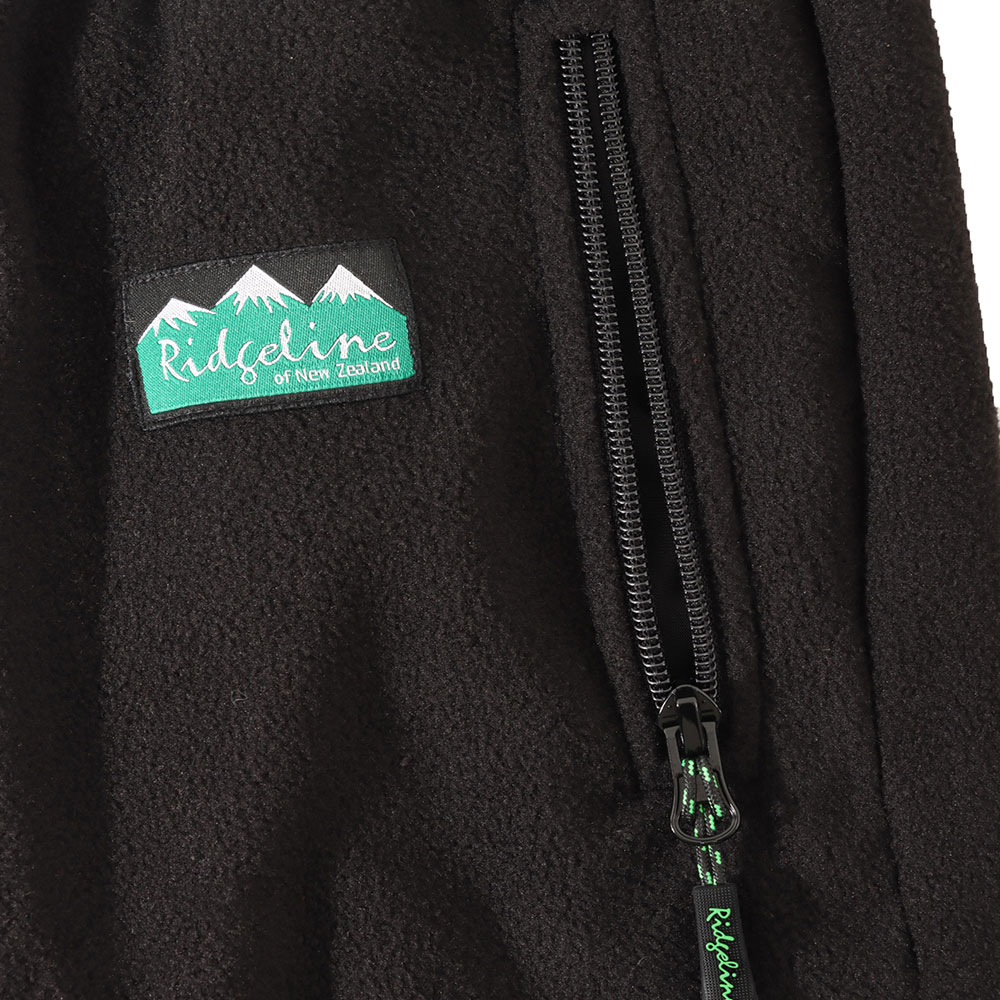 Ridgeline Kids Pursuit II 4-Piece Fleece Layering Pack Black Orange Blaze