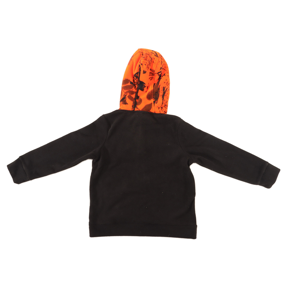 Ridgeline Kids Pursuit II 4-Piece Fleece Layering Pack Black Orange Blaze