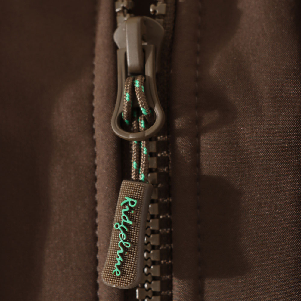 Ridgeline Hybrid Fleece Mens Hunting Vest Brown Bark/Light Bark