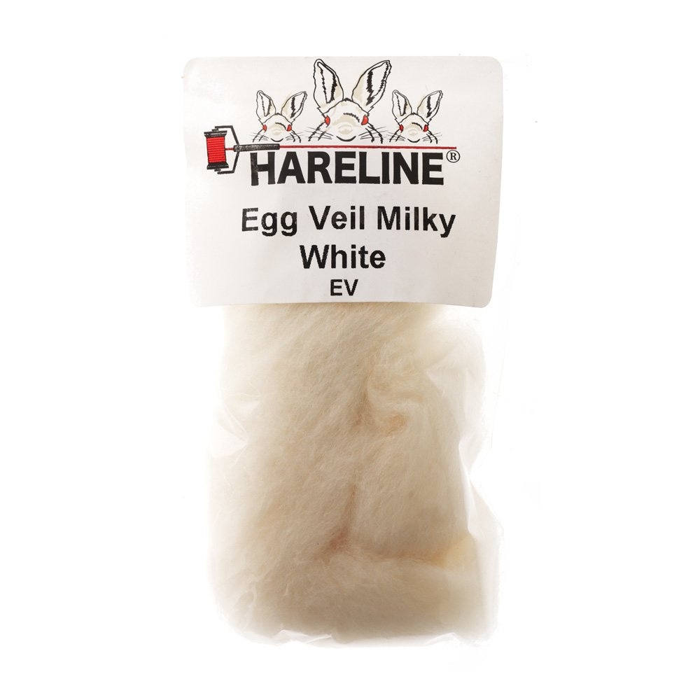 Feather Merchants Egg Veil Milky White