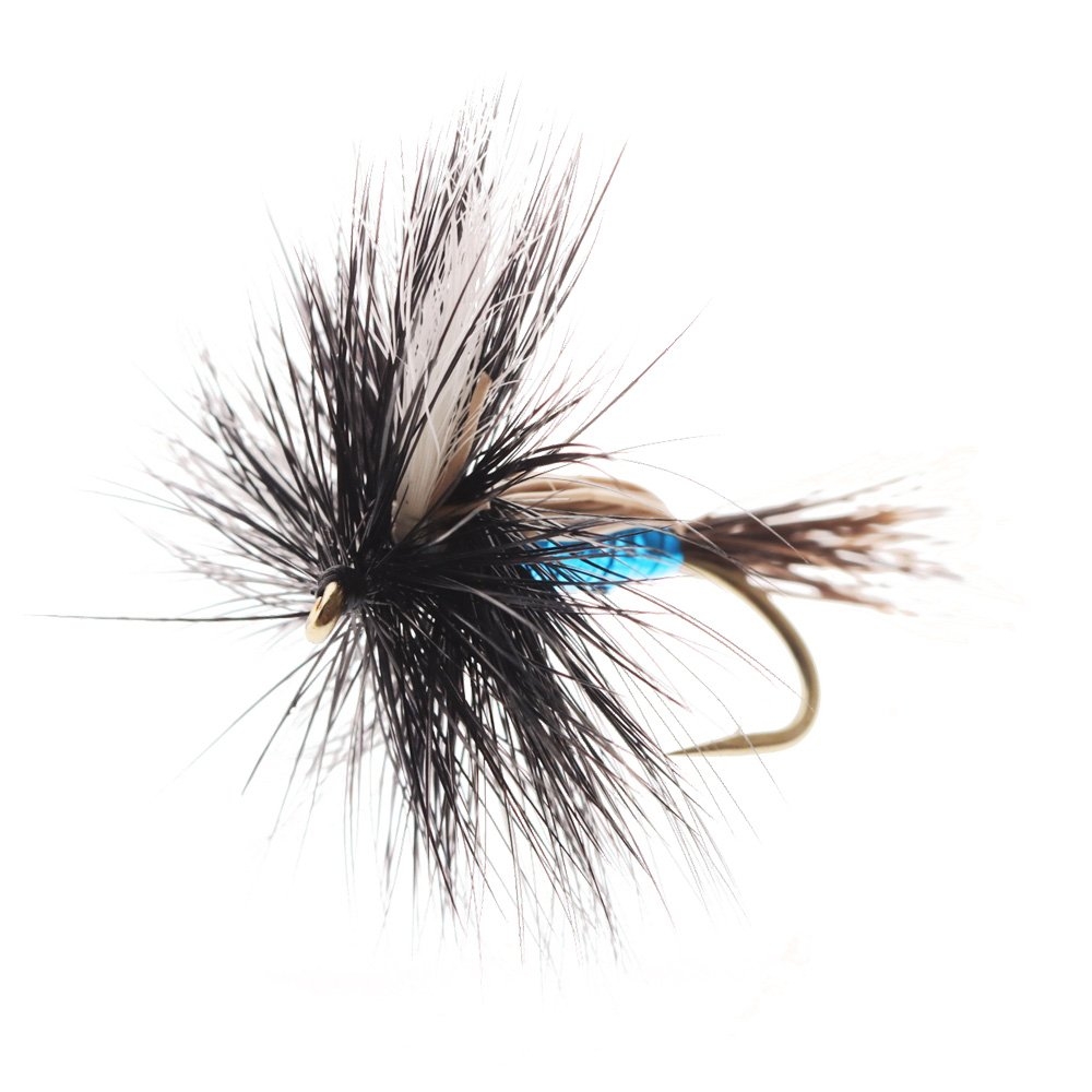 Feather Merchants Humpy Dry Fly Blue #10