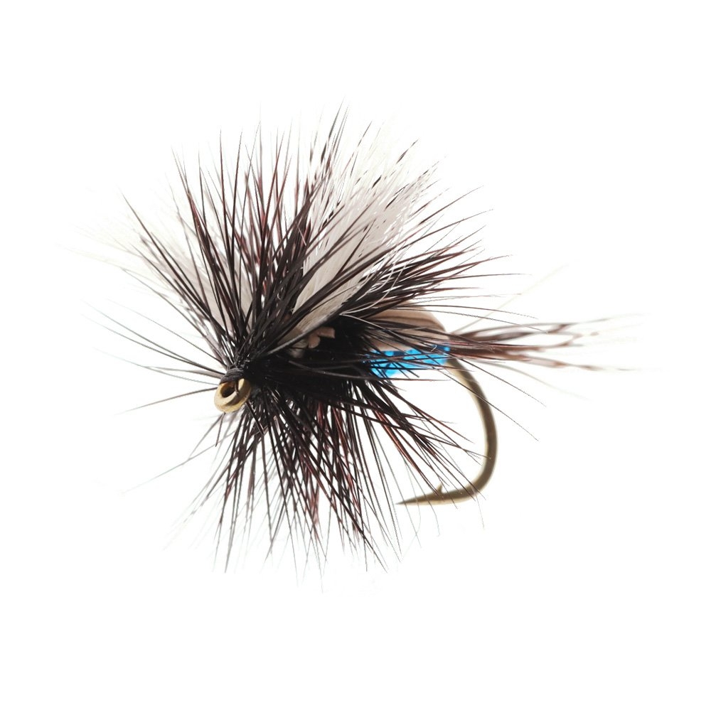 Feather Merchants Humpy Dry Fly Blue #14