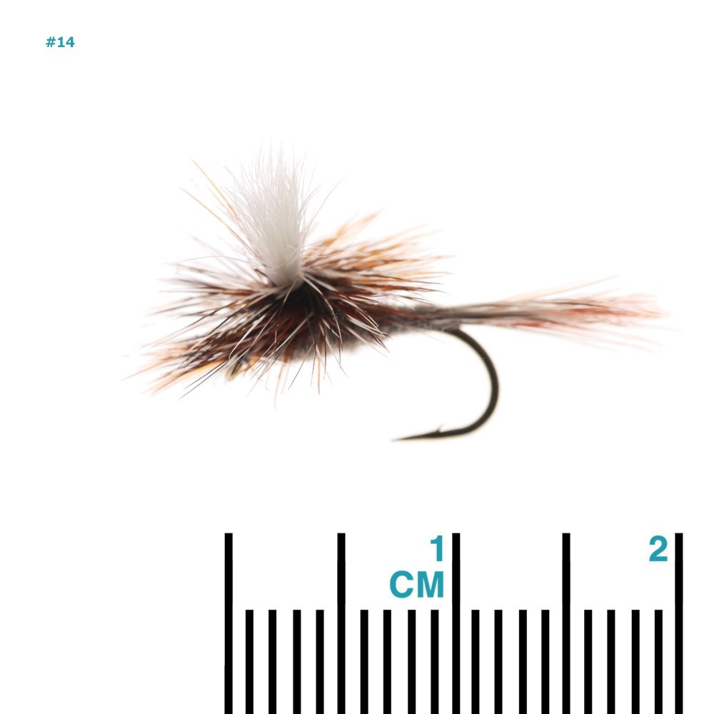 Feather Merchants Parachute Adams Dry Fly 