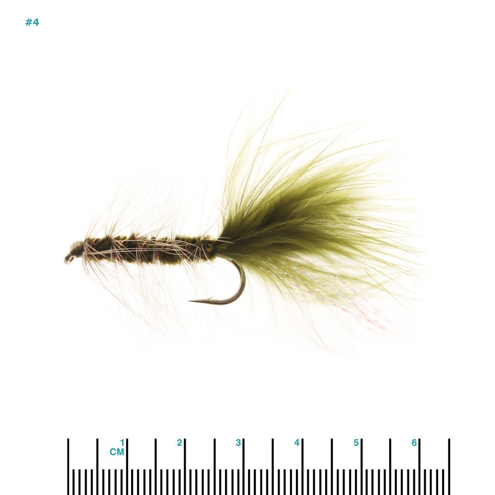 Feather Merchants Wooly Bugger Streamer Fly Olive