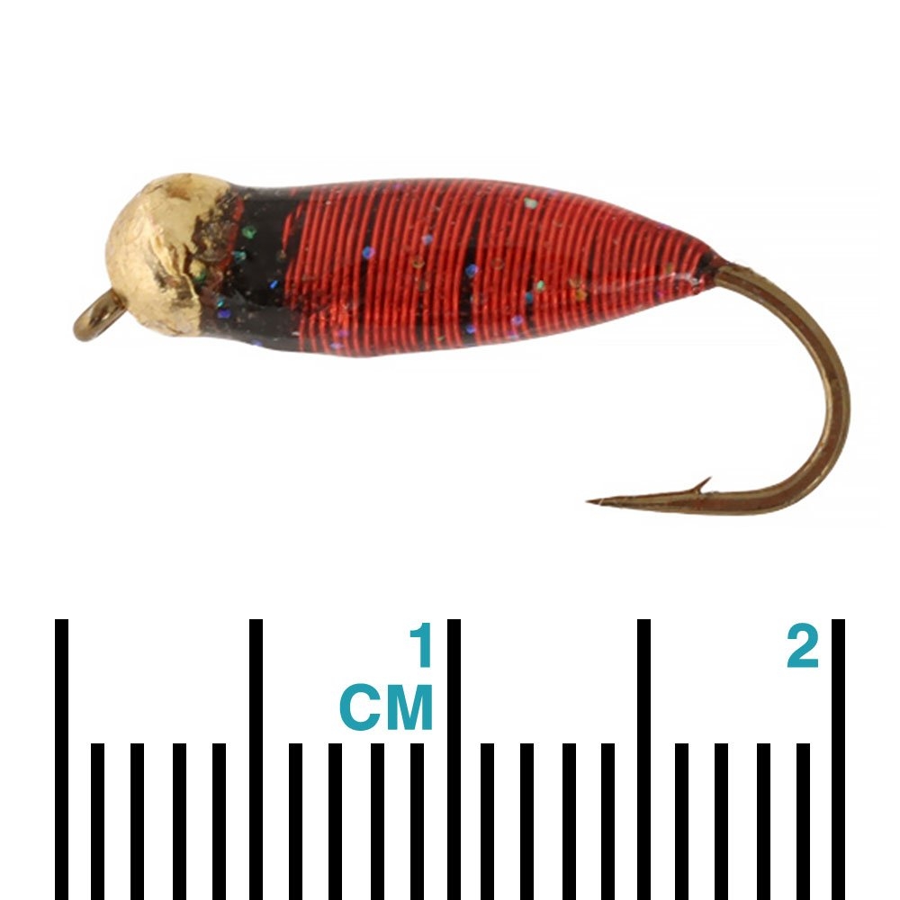 Feather Merchants Epoxy Bomb Nymph Red #10