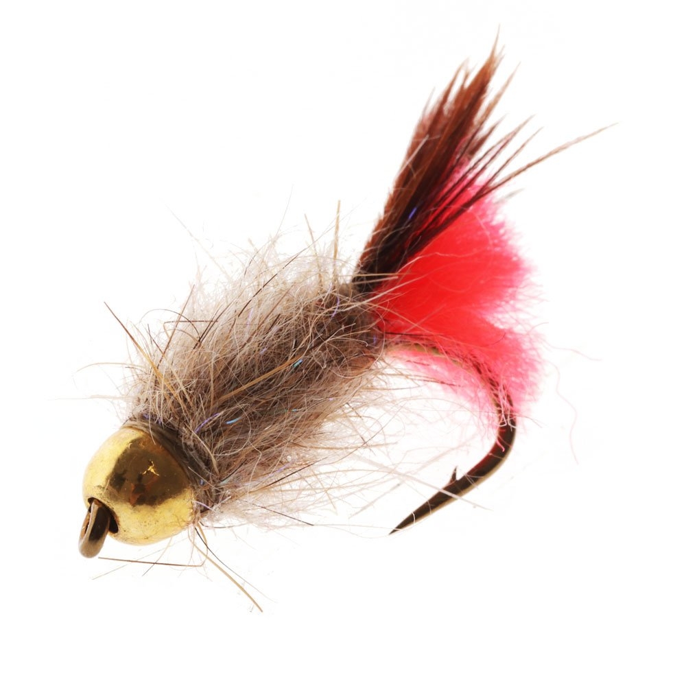 Feather Merchants Fire Butt Bomb Nymph #8