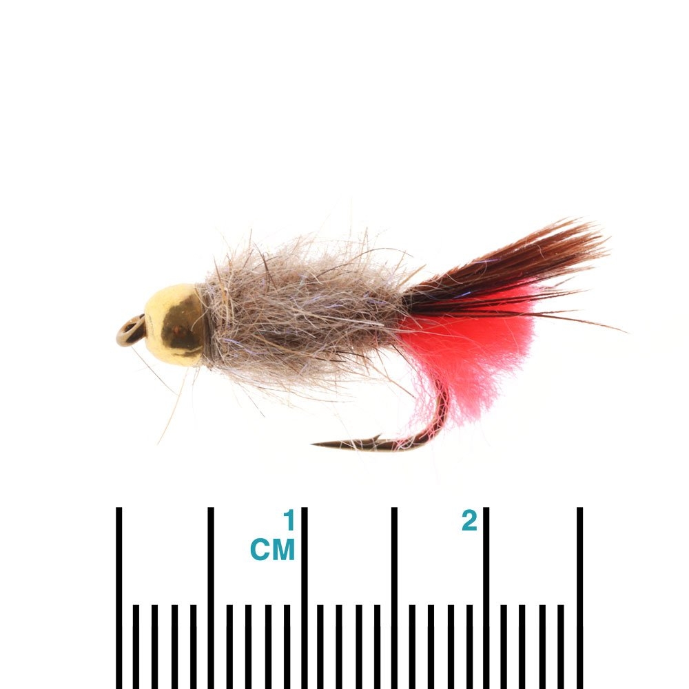 Feather Merchants Fire Butt Bomb Nymph #8