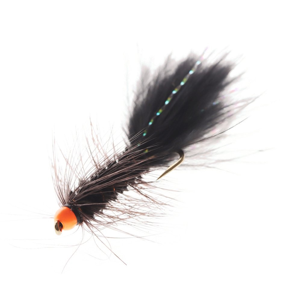 Feather Merchants Hot Bead Bugger Black Nymph #6