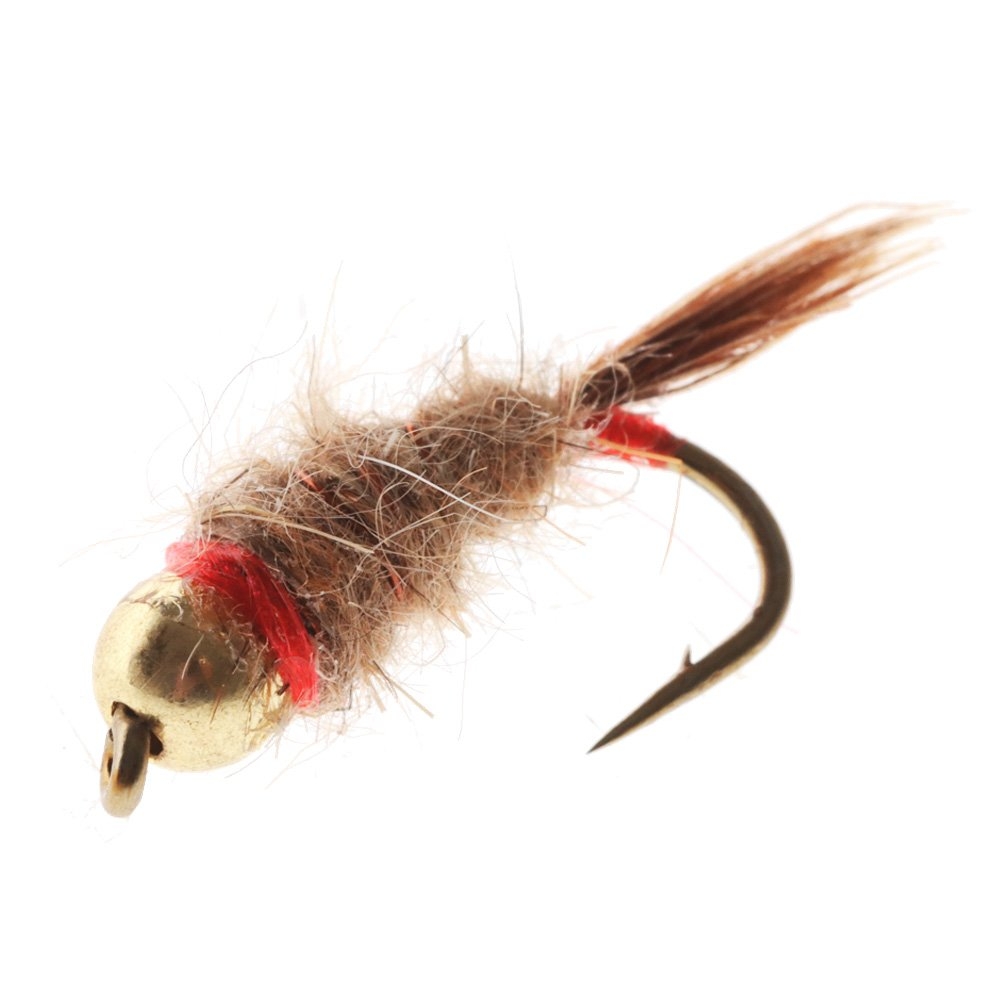 Feather Merchants Hot Hare and Copper Nymph #10